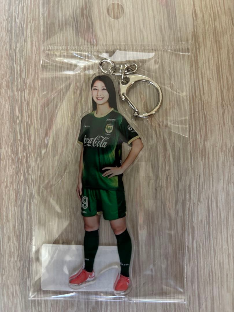 塩越柚歩 #19 ハットトリック記念タオル、キーホルダー２種 ベレーザ