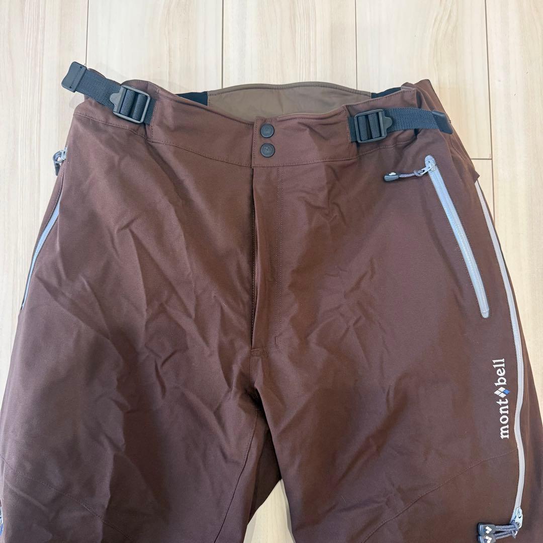 【美品】mont-bell/モンベル ドライテック インシュレーテッドパンツ L