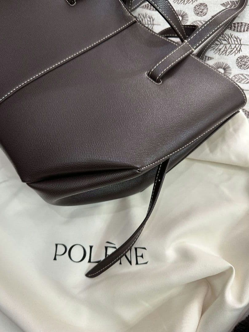 POLÈNE Cyme ボニー レザートートバッグ