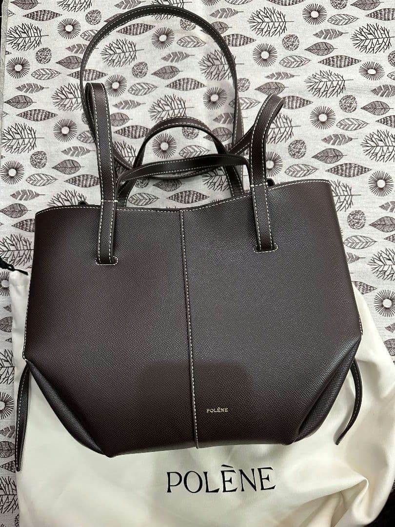 POLÈNE Cyme ボニー レザートートバッグ