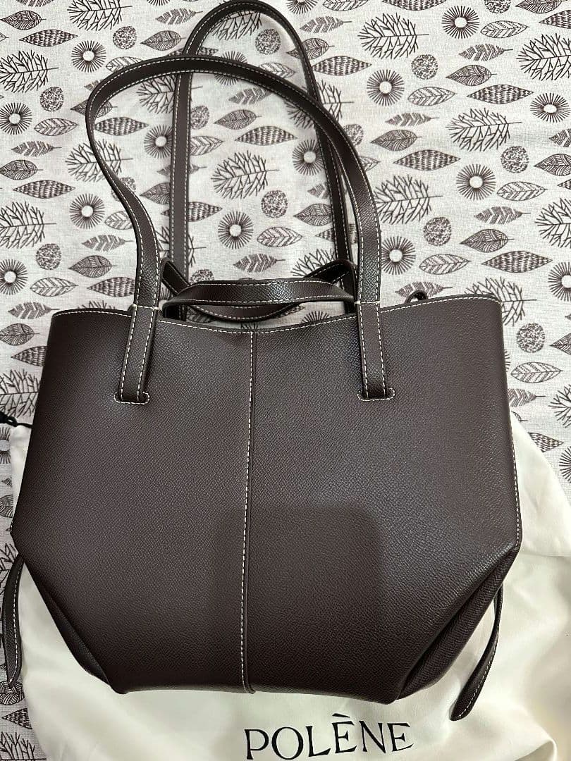 POLÈNE Cyme ボニー レザートートバッグ