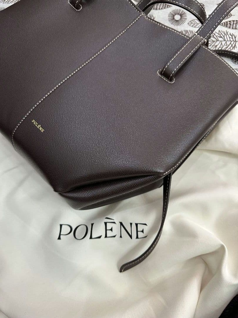 POLÈNE Cyme ボニー レザートートバッグ