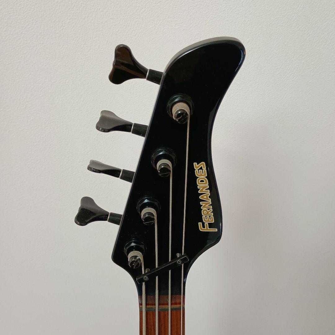 美品☆フェルナンデスのエレキベース！とても弾きやすく鋭い音でズシンとくる楽器☆