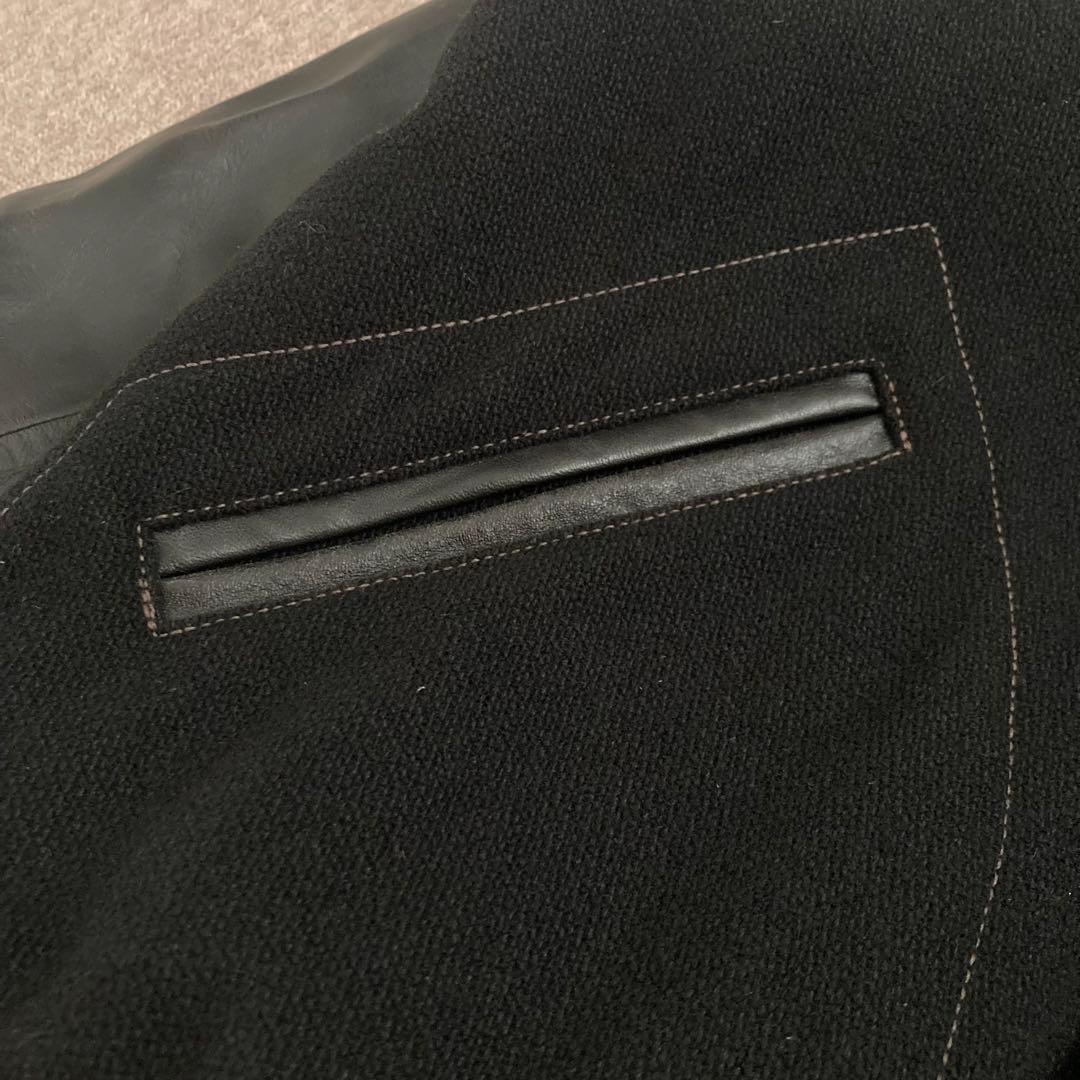 136◆THE REAL McCOY'S WOOL VARSITY JACKET