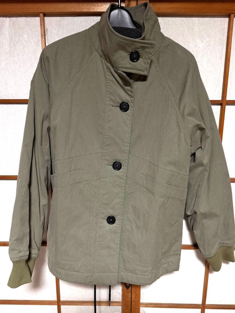 【新品】MHL. PADDED COTTON NYLON カーキ　ダウン