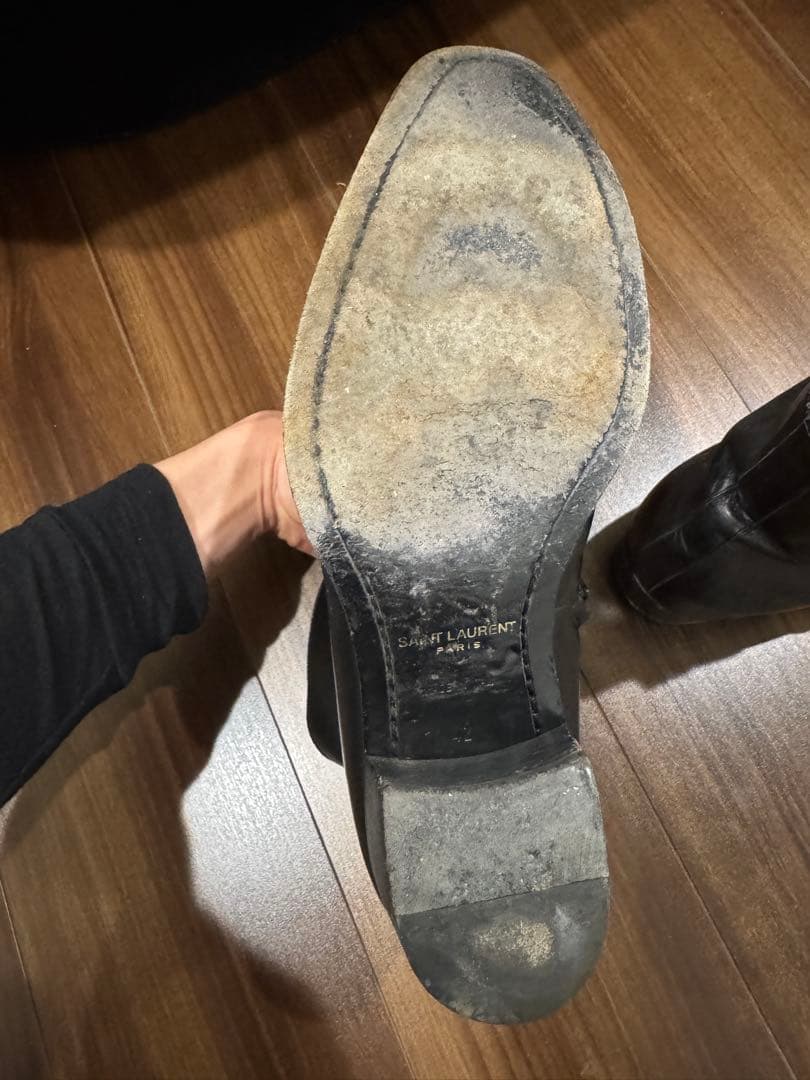 SAINT LAURENT WYATT サイドジップブーツ