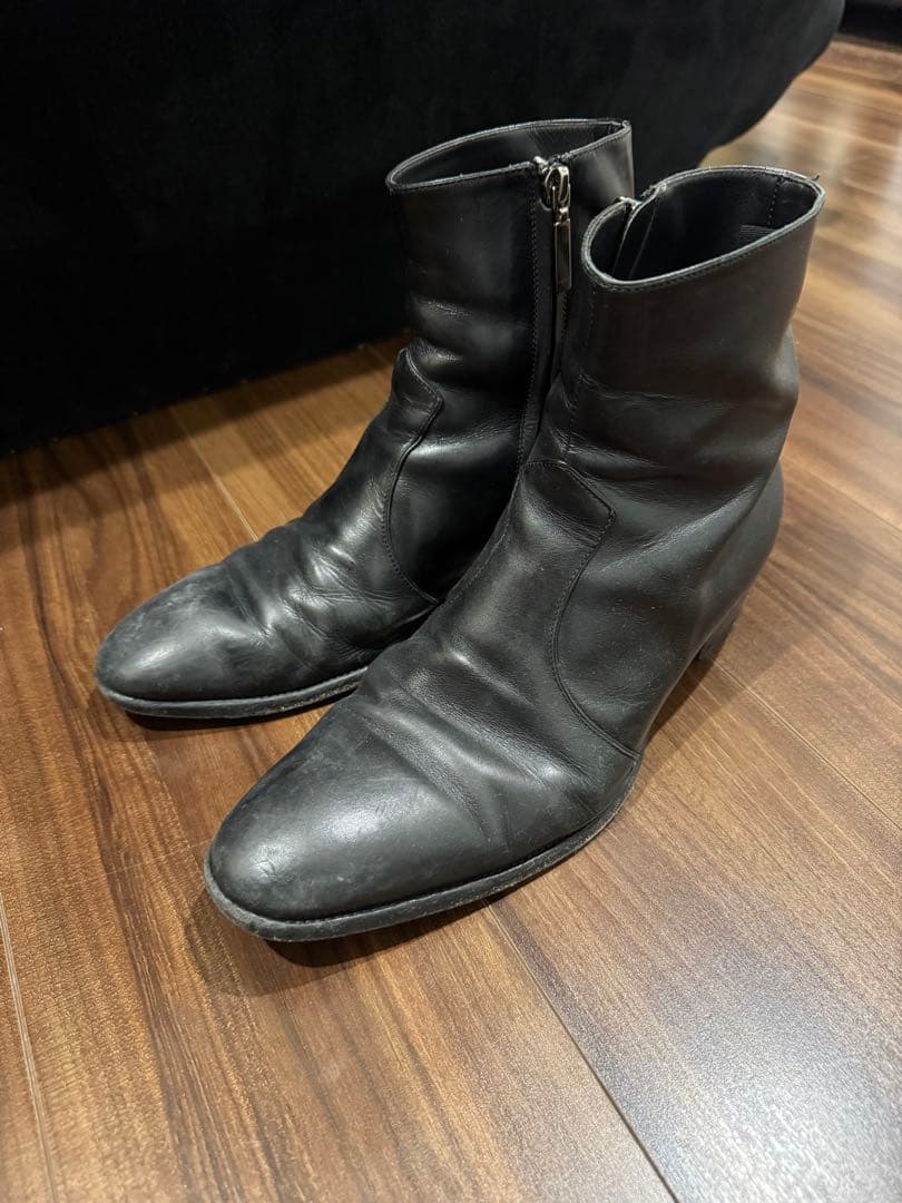 SAINT LAURENT WYATT サイドジップブーツ