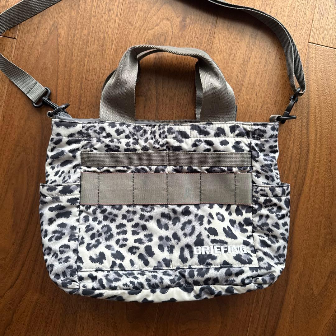 BRIEFING カートバッグ　レオパード柄