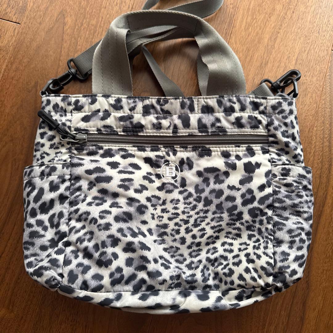 BRIEFING カートバッグ　レオパード柄