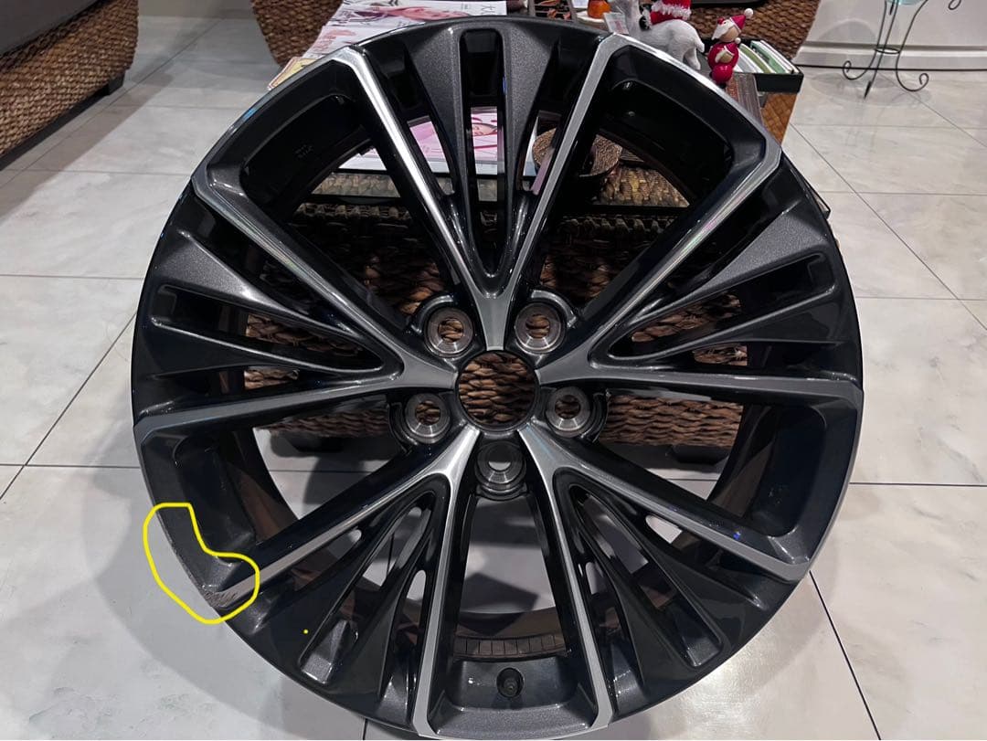 【送料無料】トヨタ 60 プリウス Z 純正 19インチ ホイール 1本