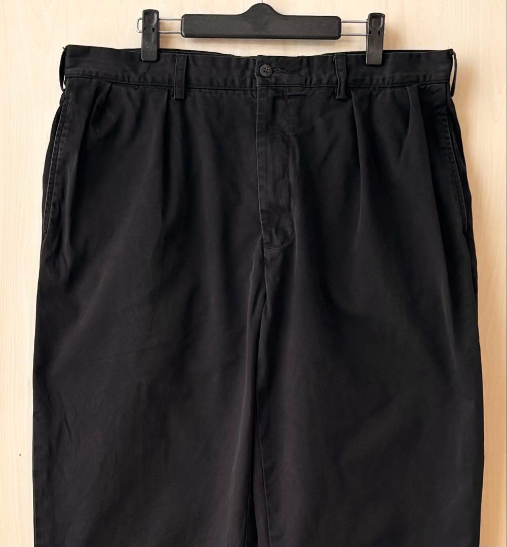 90s 00s古着　ラルフローレン ANDREW チノパン　ポロチノ　ツータック