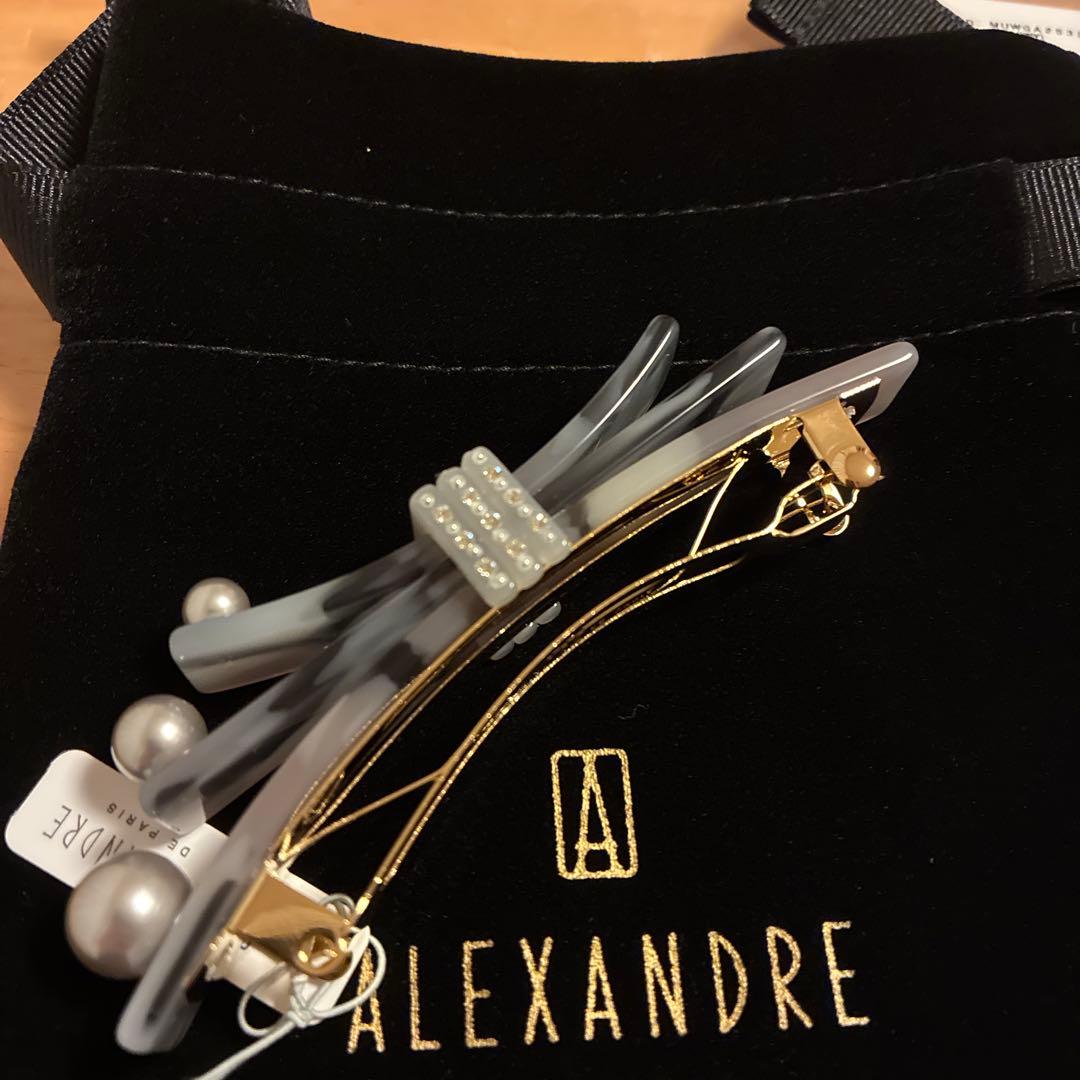 ALEXANDRE DE PARIS MUCHA グラデーション バレッタ