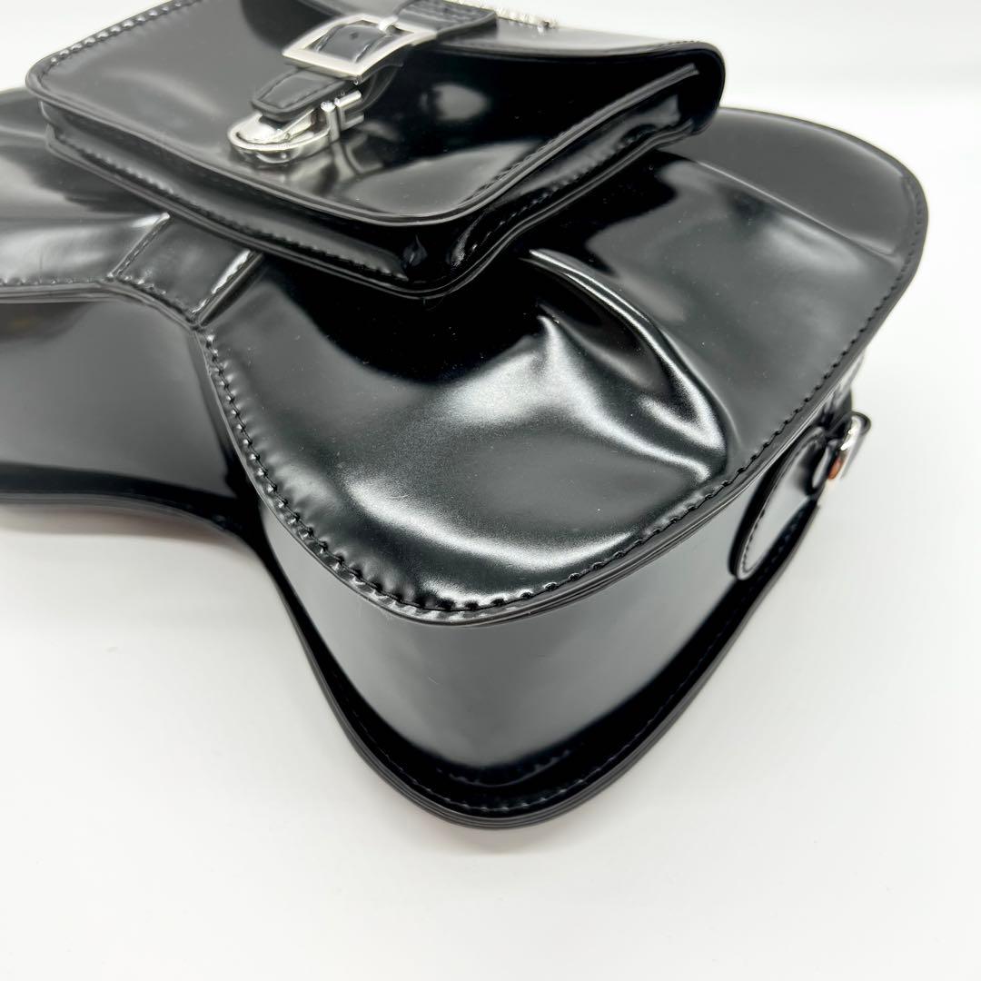 美品✨ドクターマーチン　ショルダーバッグ　リュック　リボン　2way　ブラック