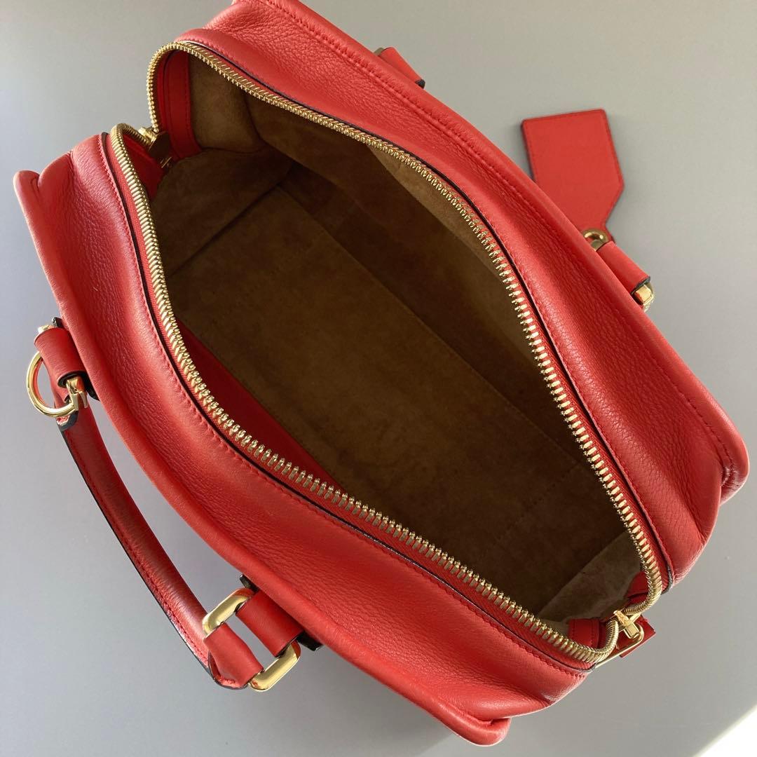 美品 LOEWE ロエベ アマソナ28 ハンド ショルダーバッグ レザー 後期型