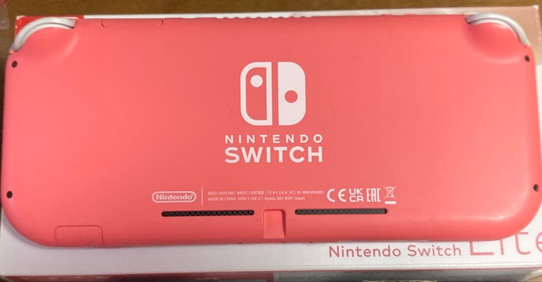 Switch Lite スイッチ　ライト　コーラル　ピンク 本体 ACアダプター