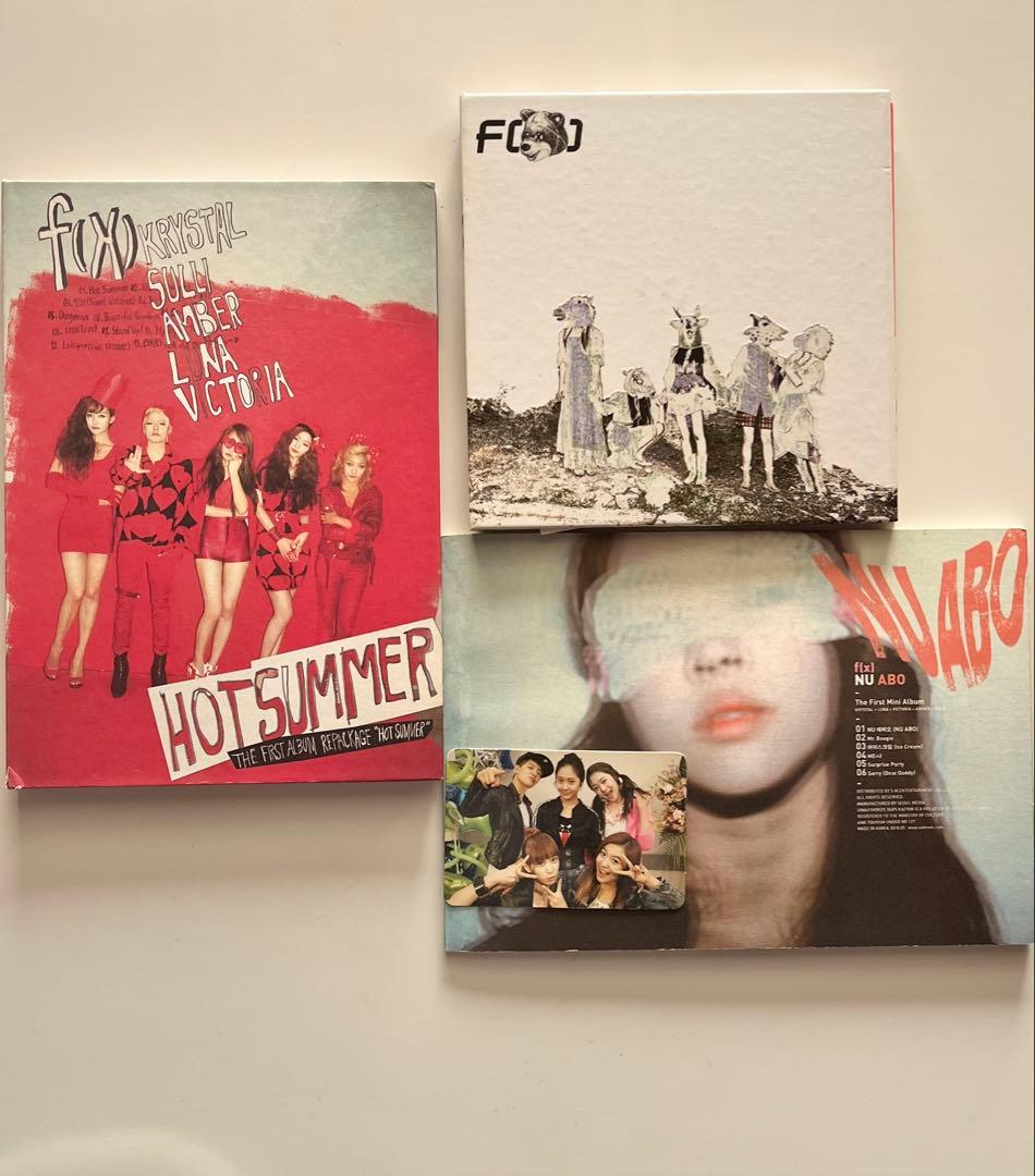 f(x) アルバム3枚セット