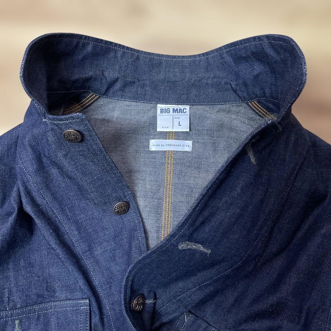 BIG MAC デニムカバーオール　Lサイズ