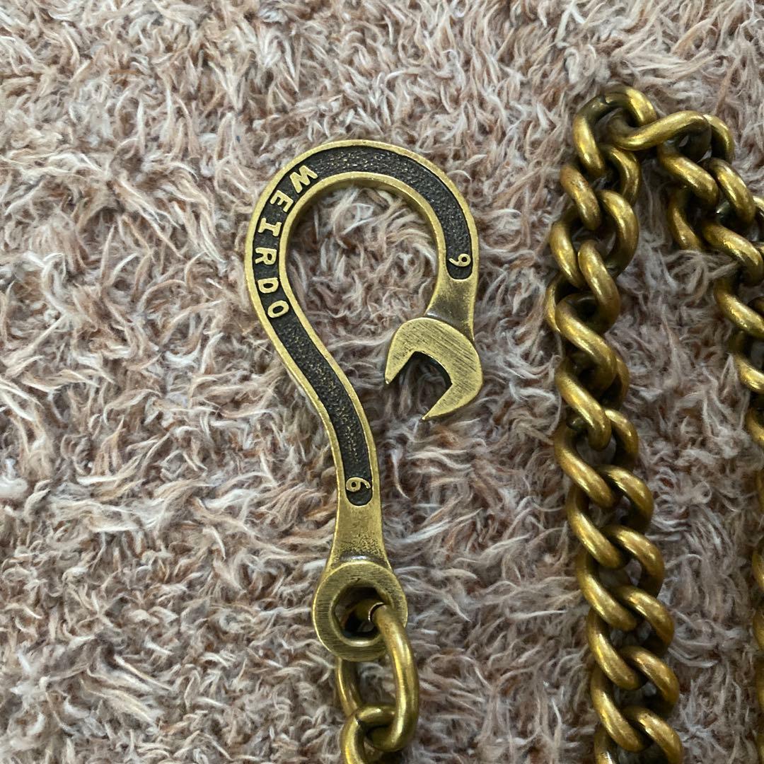 WEIRDO ブロンズ ウォレットチェーン