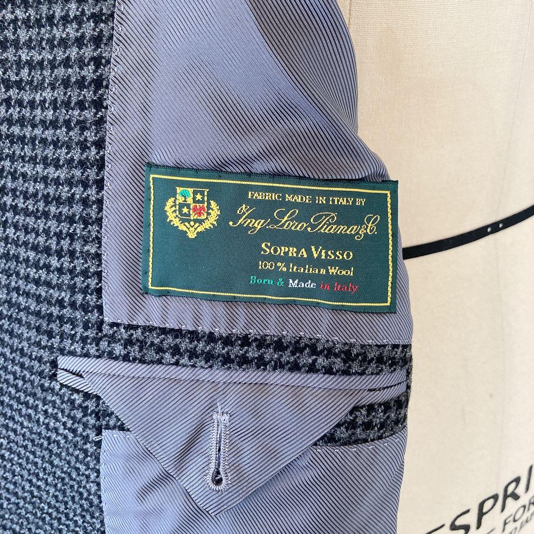 M12913【定価¥17万円相応】ユナイテッドアローズ ウールコート 千鳥格子