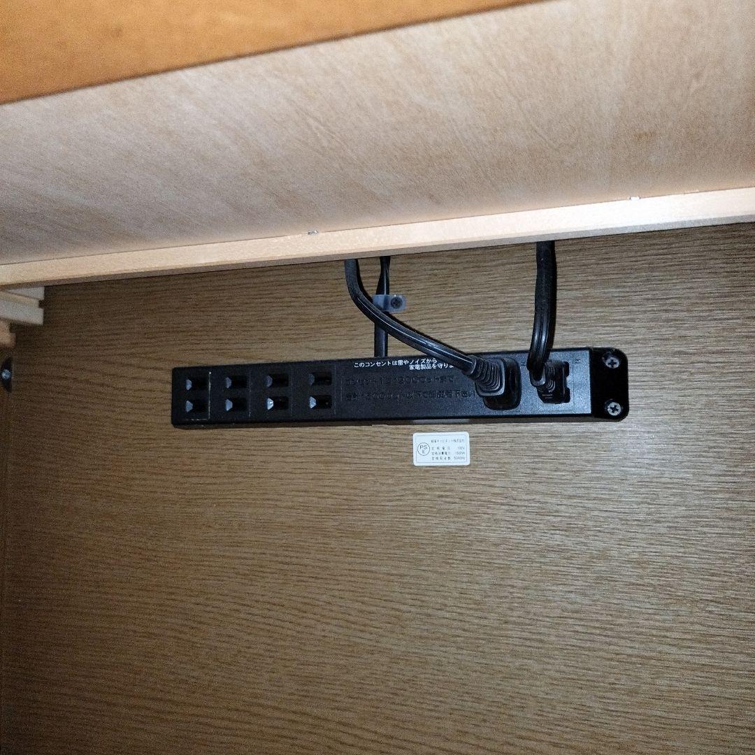 【chibikoro】カリモク学習机５点セット：デスク本体