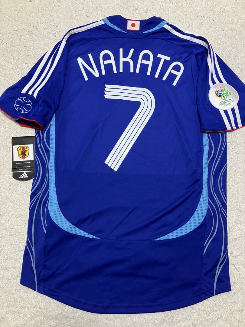 【新品タグ付き】2006 ドイツW杯 中田英寿 日本代表7番ユニフォーム