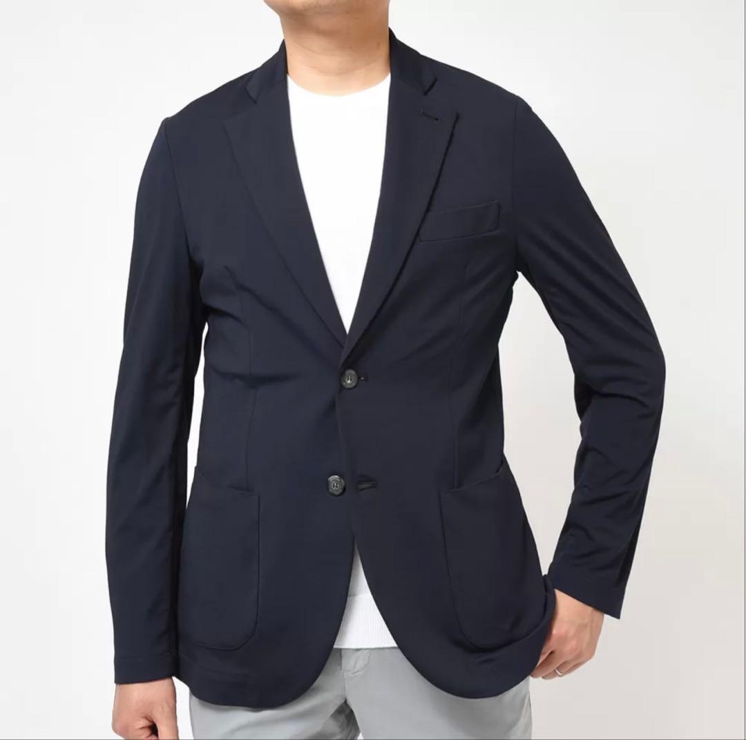 ジャブスアルキヴィオ シルキージャージー セットアップ　ネイビー 48