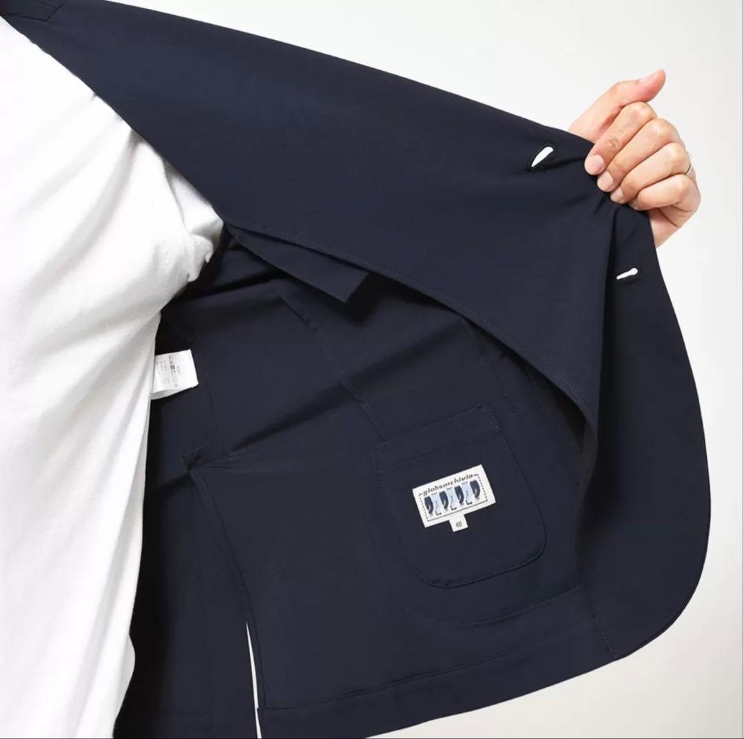 ジャブスアルキヴィオ シルキージャージー セットアップ　ネイビー 48