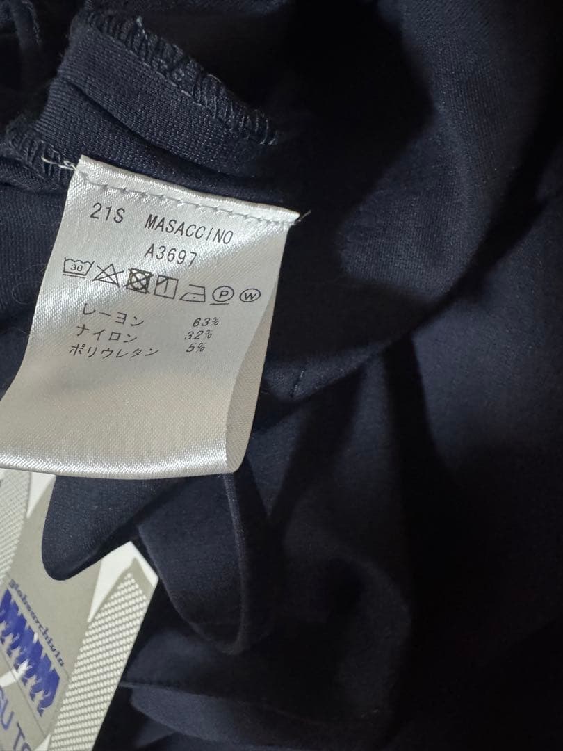 ジャブスアルキヴィオ シルキージャージー セットアップ　ネイビー 48