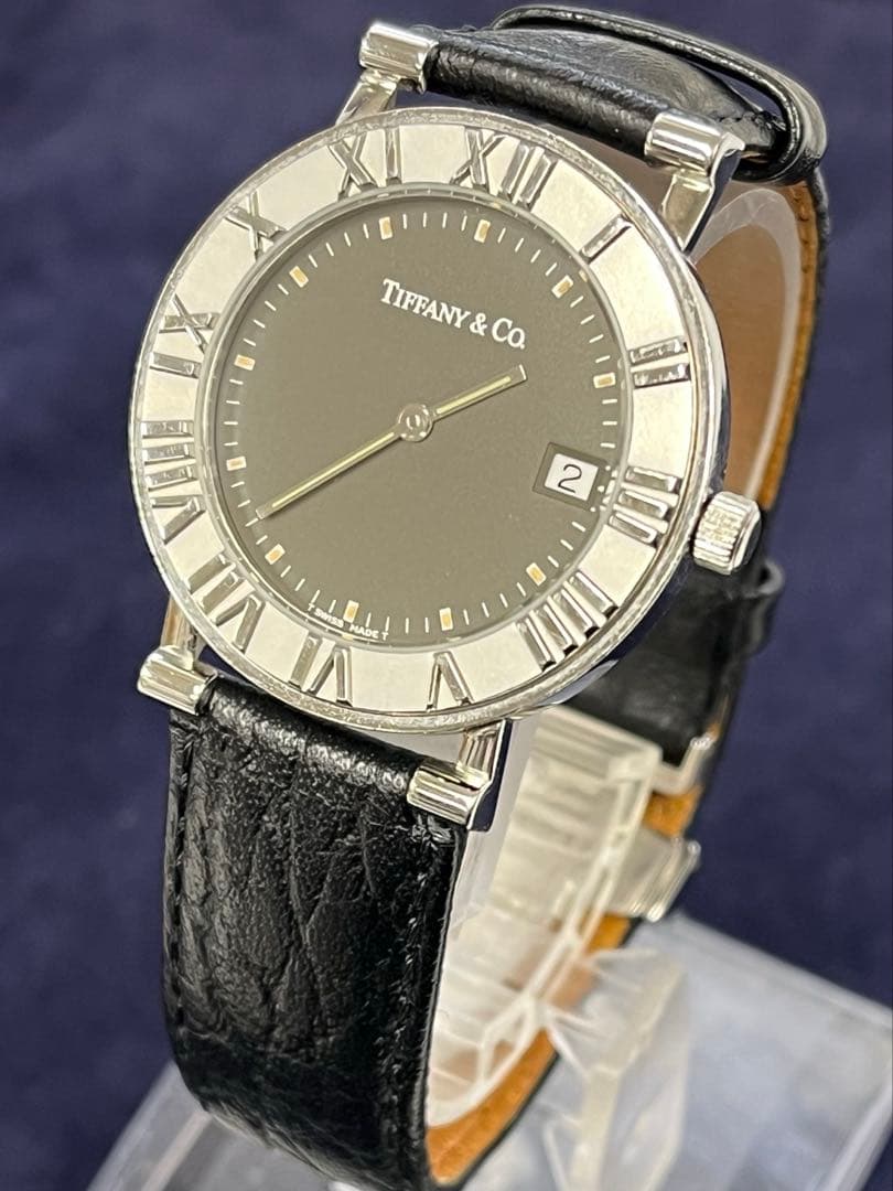 【ジャンク】TIFFANY&Co. ティファニー　9N028114 腕時計　不動