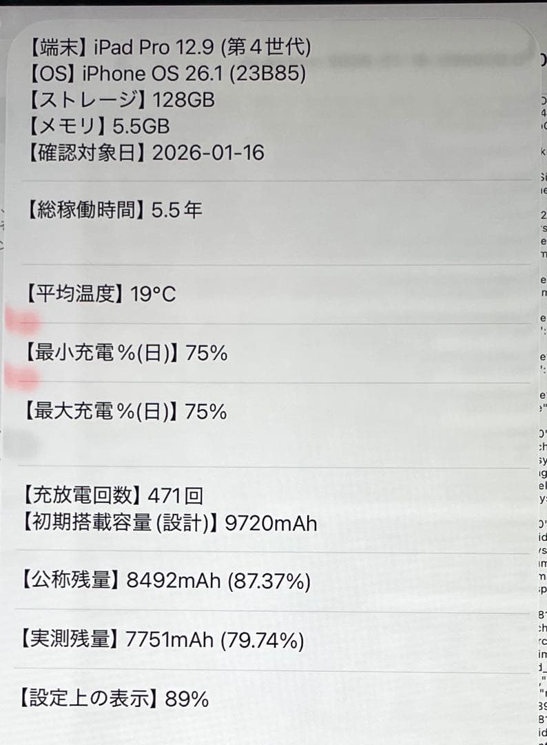 iPad Pro 12.9インチ 第4世代 シルバー　128GB 超美品　#5