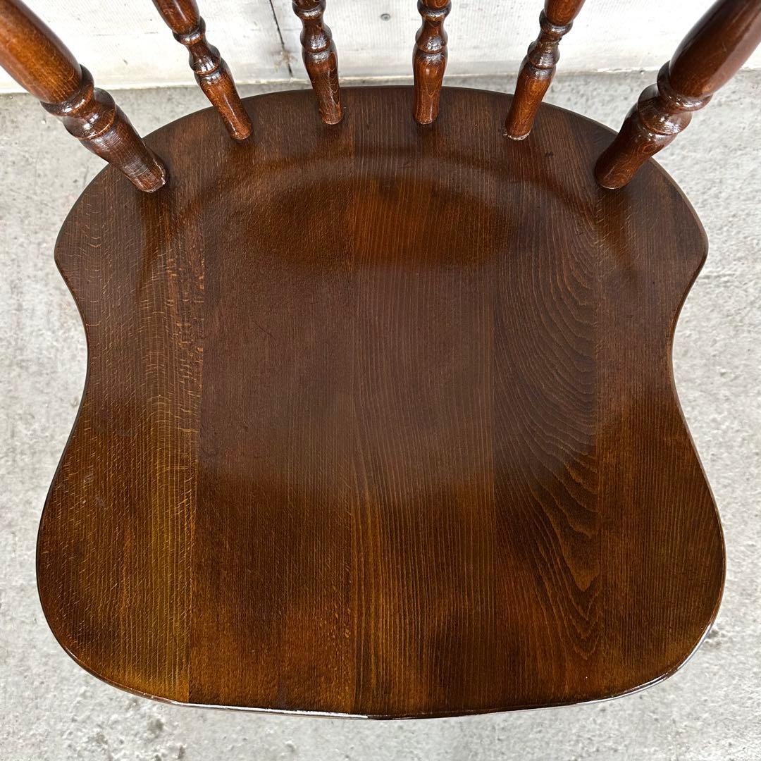 ✿飛騨産業✿ キツツキ ウィンザーチェア ダイニングチェア 木製 ヴィンテージ