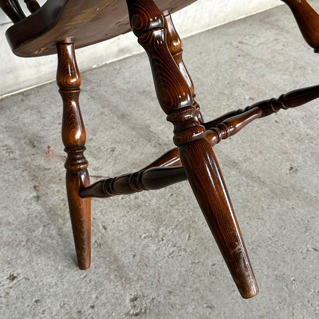 ✿飛騨産業✿ キツツキ ウィンザーチェア ダイニングチェア 木製 ヴィンテージ