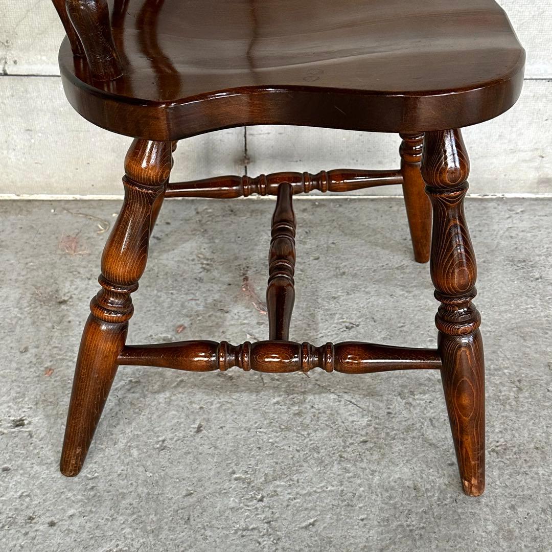 ✿飛騨産業✿ キツツキ ウィンザーチェア ダイニングチェア 木製 ヴィンテージ