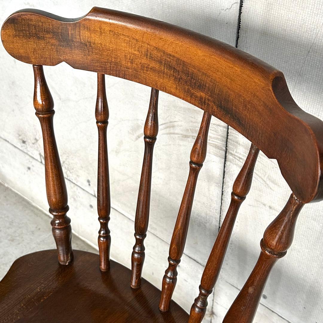 ✿飛騨産業✿ キツツキ ウィンザーチェア ダイニングチェア 木製 ヴィンテージ