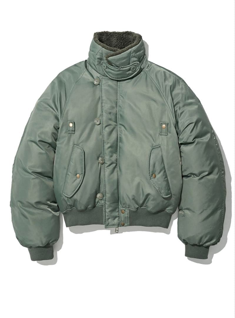 PARTIMENTO N2B ミリタリーショートパーカー セイジグリーン