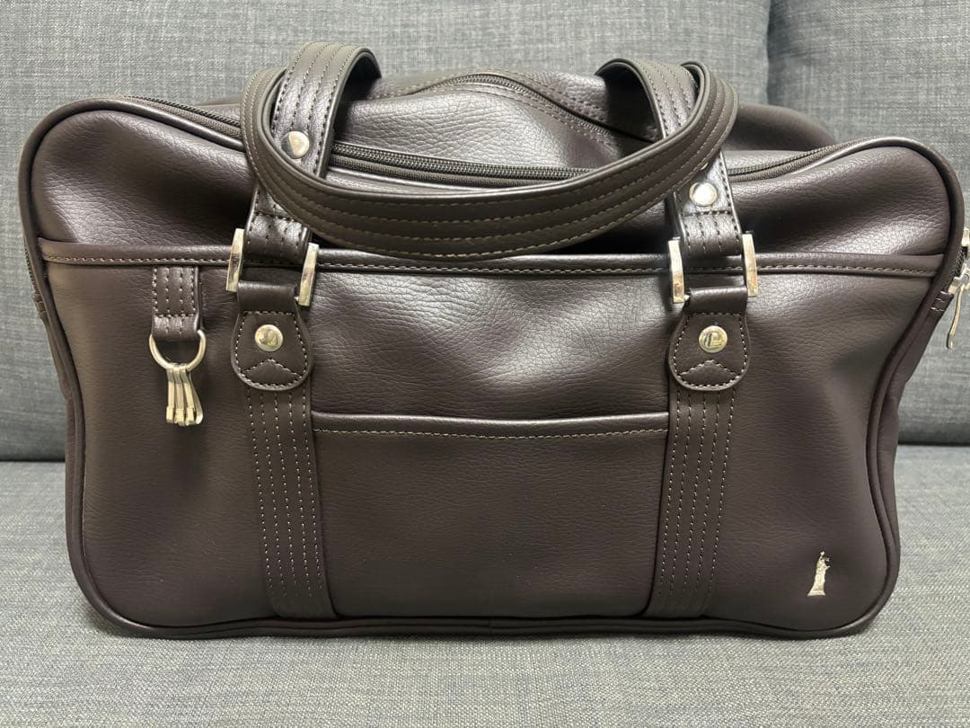 イーストボーイ　EASTBOY スクバ Venus チョコレート×シルバー 美品