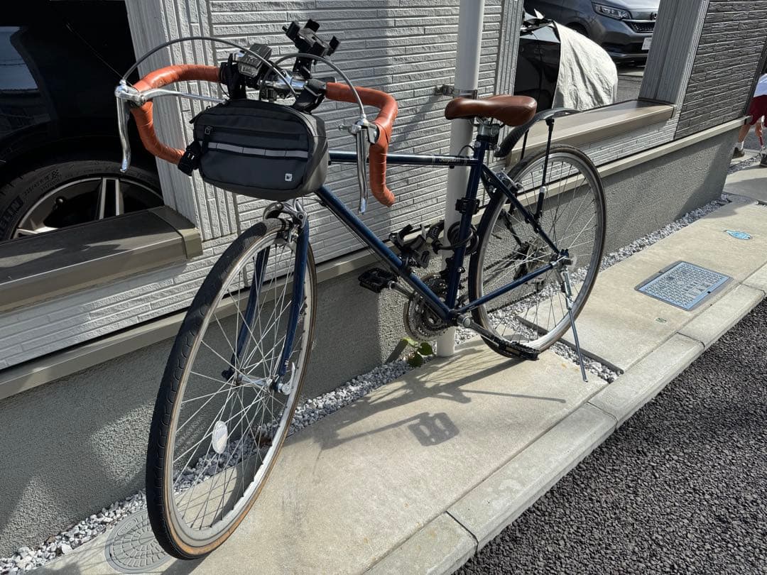 (配送付き)ダークブルー自転車 内装変速機付き