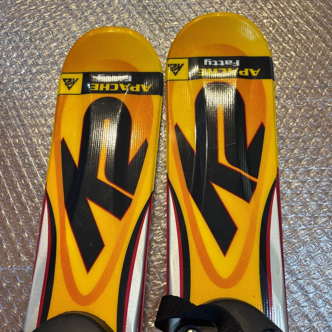 極美品　未使用に近い　ショートスキー スキーボード K2 FATTY 90cm