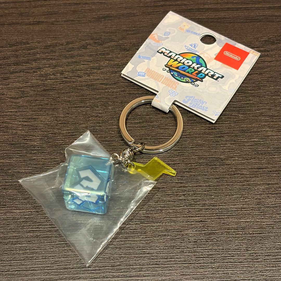 キーホルダー　アイテムボックス　5個セット　マリオカートワールド