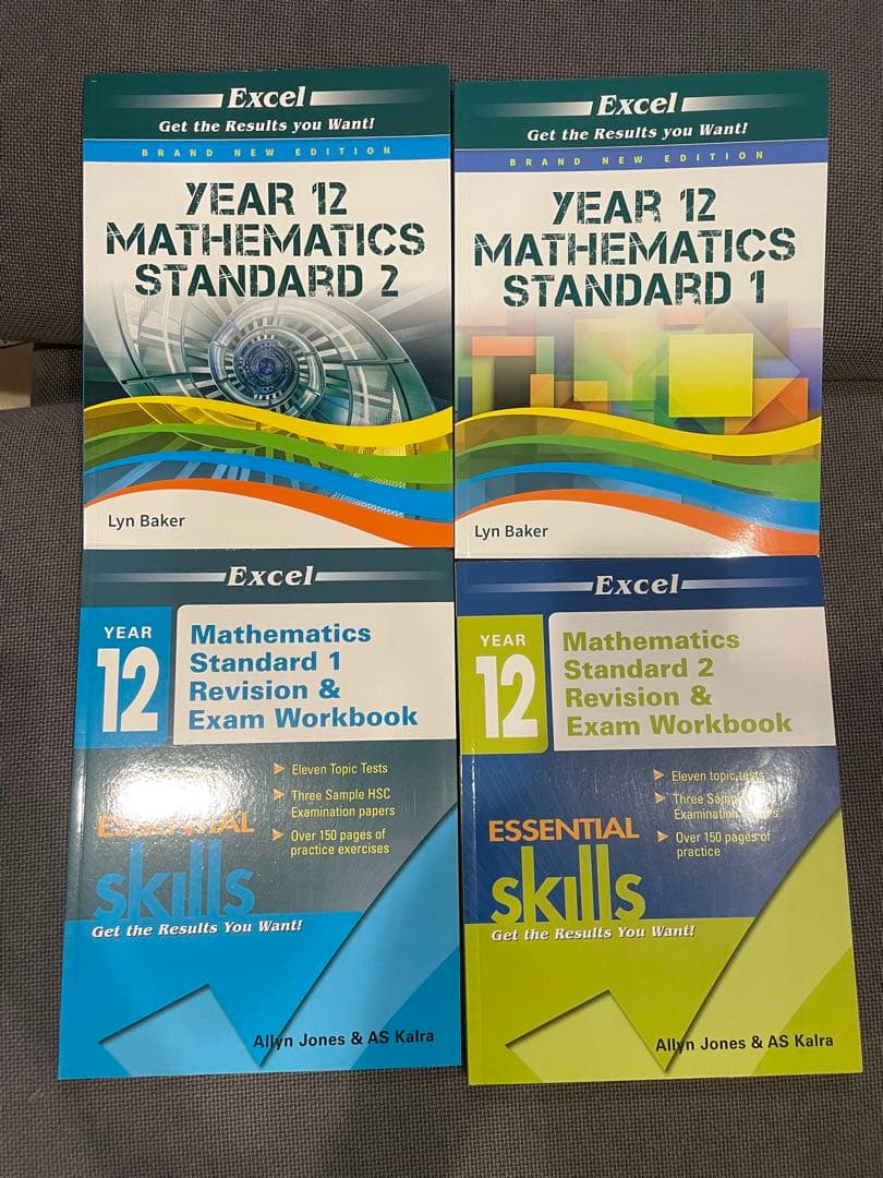 オーストラリア　高校生　数学　参考書　Excel
