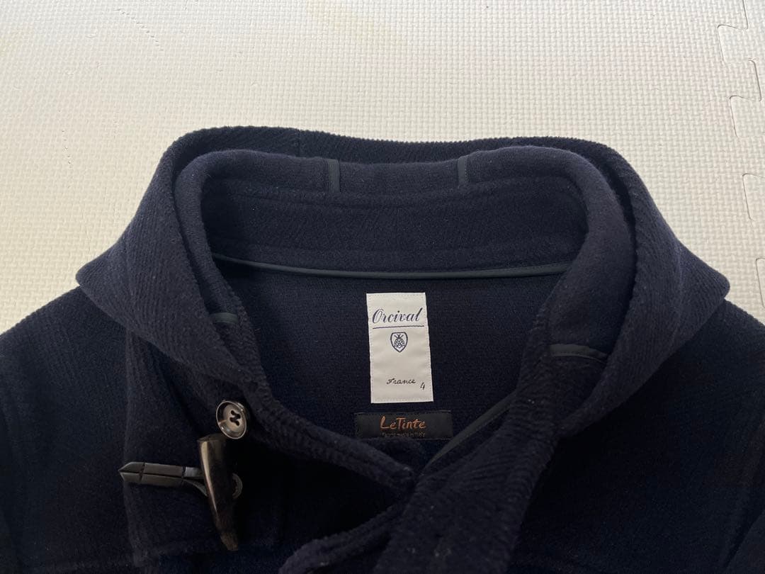 週末セール価格★Orcival オーシバル ダッフルコート ネイビー L