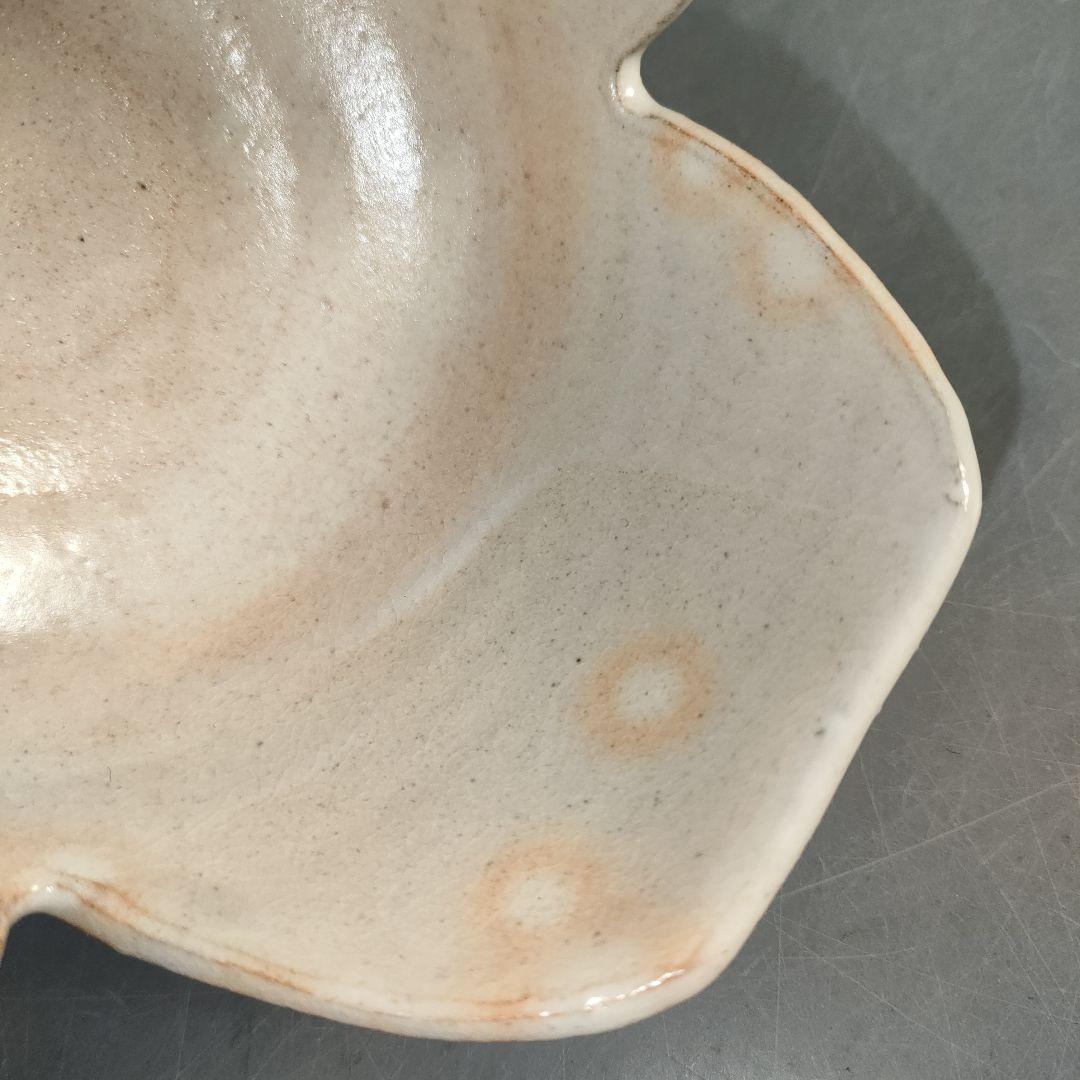 A1366-6/岡田裕 造/萩焼割山椒向付5客/共箱/飾鉢/菓子鉢/懐石道具/