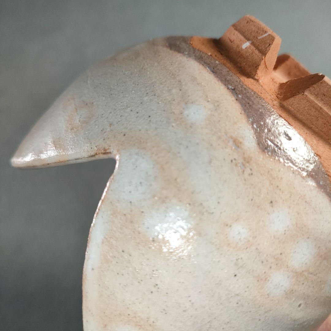 A1366-6/岡田裕 造/萩焼割山椒向付5客/共箱/飾鉢/菓子鉢/懐石道具/