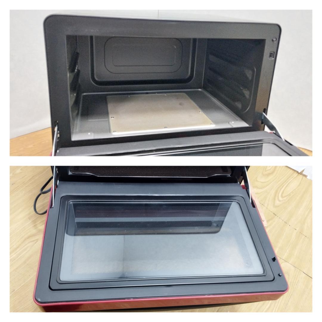 K♢1090 日立 ヘルシーシェフ オーブンレンジ MRO-S8Z(R) 美品！