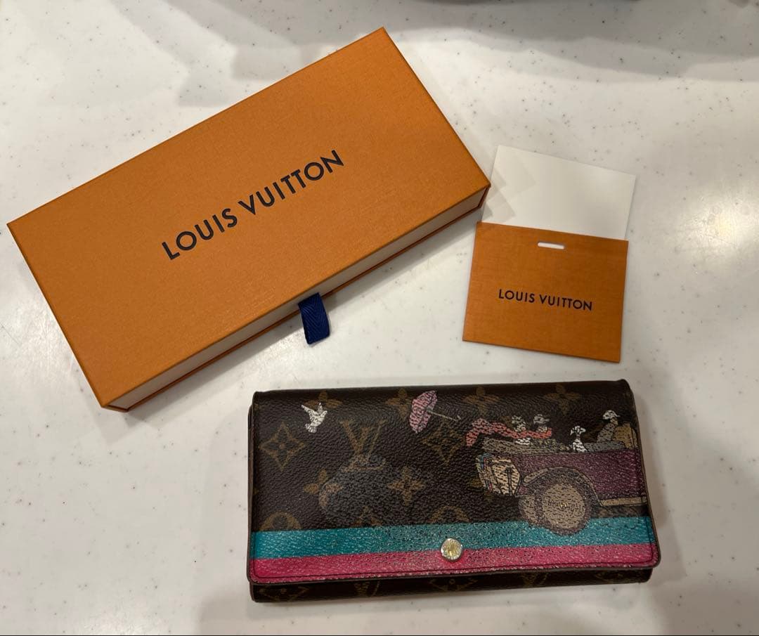 Louis Vuitton アートプリント 長財布
