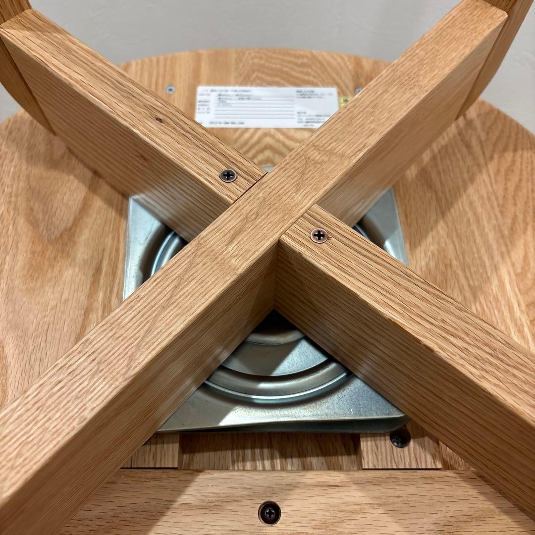 てんぽんさん　新品　ナガノインテリア　回転式アームチェア