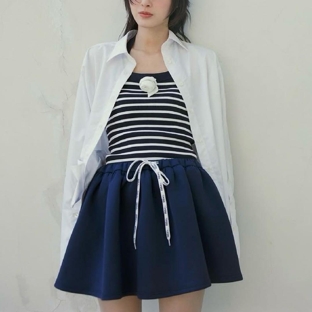 トップス Bibiy. ROSETTE TANK TOP