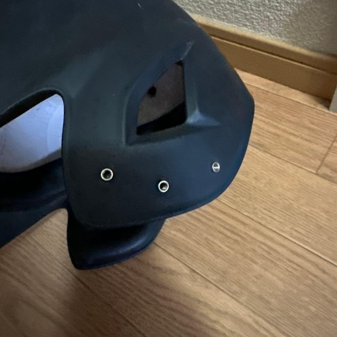 黒色 ヘルメット Sの刺繍