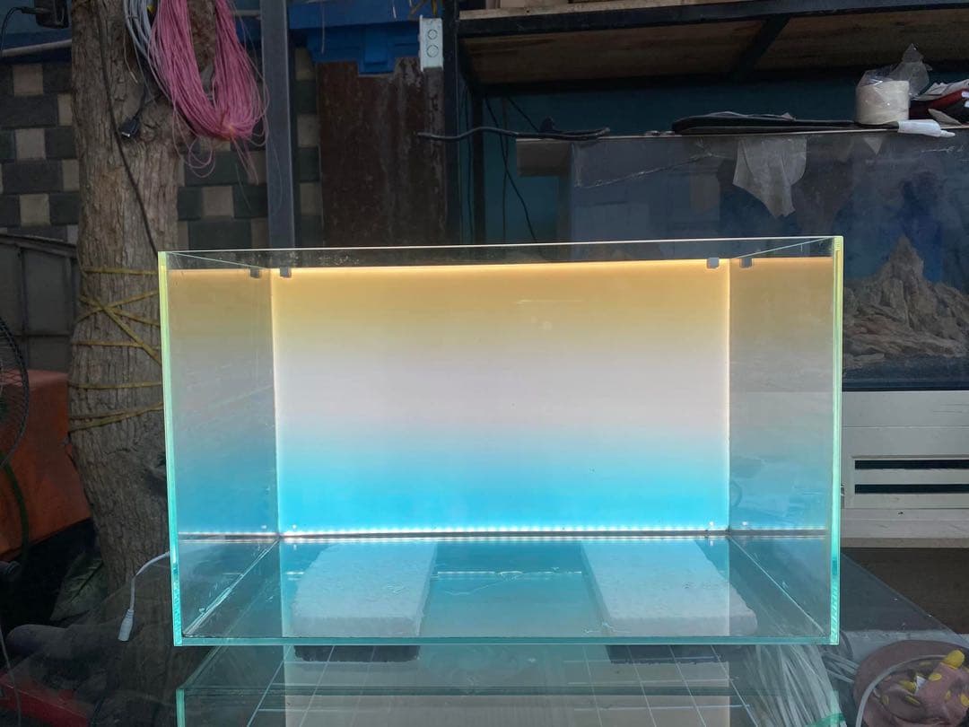 新品未使用　ライトスクリーン　アクアリウム　LED RGB 60cm×38cm