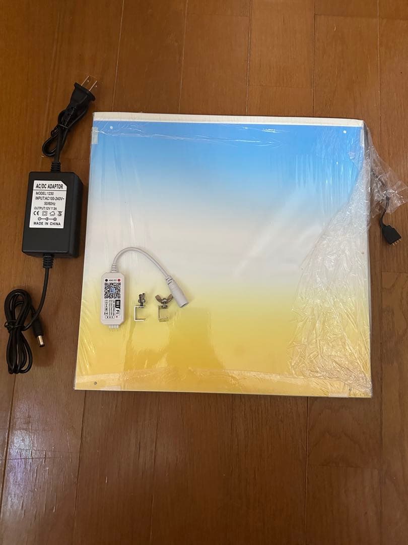 新品未使用　ライトスクリーン　アクアリウム　LED RGB 60cm×38cm